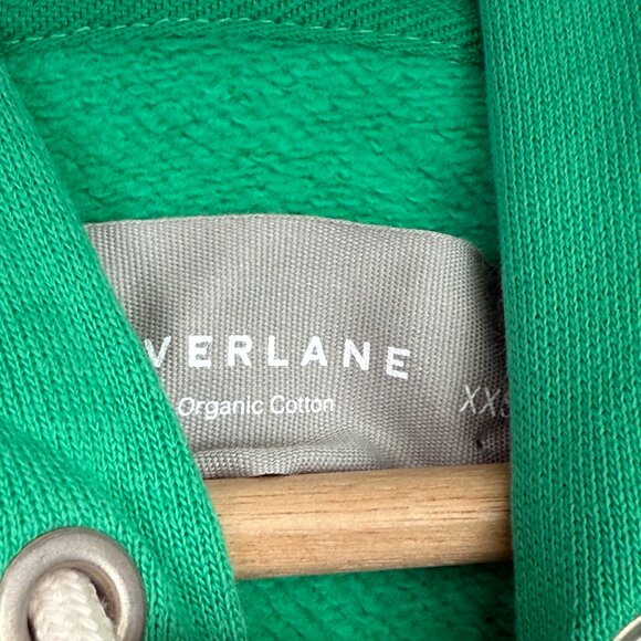 Everlane The Track Organic Cotton Popover Sweatshirt Hoodie Mint Green XXS - Picture 5 of 7